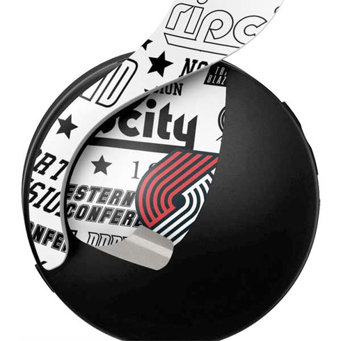 NBA Portland Trail Blazers Historic Blast PULSE 3D Wireless Headset for PS5 Skin