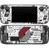 NBA Portland Trail Blazers Historic Blast Steam Deck Handheld Gaming Computer OLED Skin