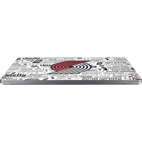 NBA Portland Trail Blazers Historic Blast Laptop Skins