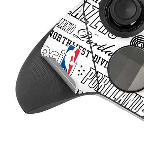 NBA Portland Trail Blazers Historic Blast Xbox Elite Wireless Controller Series 2 Skin
