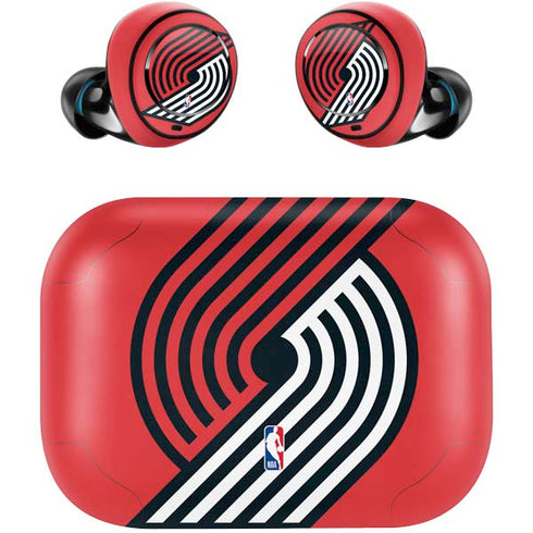 NBA Portland Trail Blazers Large Logo Amazon Echo Buds Skin