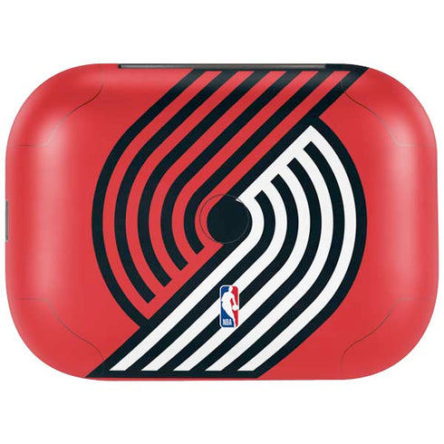 NBA Portland Trail Blazers Large Logo Amazon Echo Buds Skin
