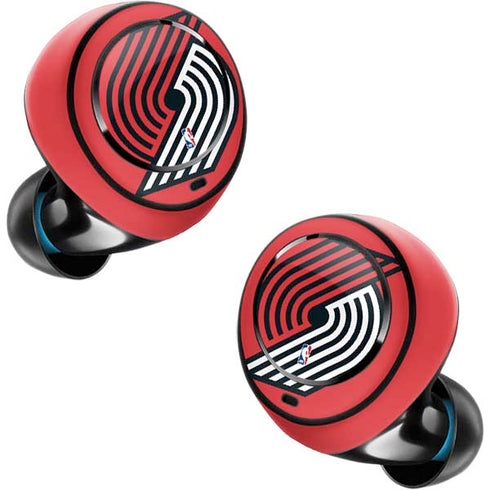 NBA Portland Trail Blazers Large Logo Amazon Echo Buds Skin