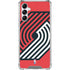 NBA Portland Trail Blazers Large Logo Gabb Phone 4 Clear Case