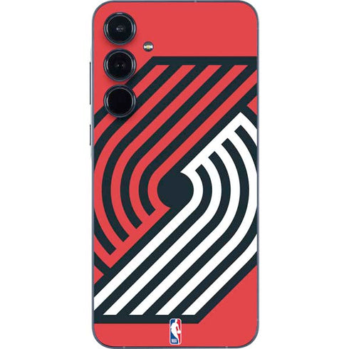 NBA Portland Trail Blazers Large Logo Galaxy A35 5G Skin