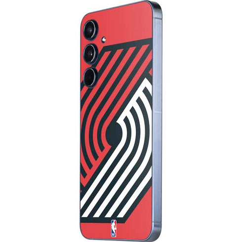 NBA Portland Trail Blazers Large Logo Galaxy A35 5G Skin