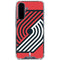 NBA Portland Trail Blazers Large Logo Galaxy A36 5G Clear Case
