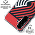 NBA Portland Trail Blazers Large Logo Galaxy A36 5G Clear Case