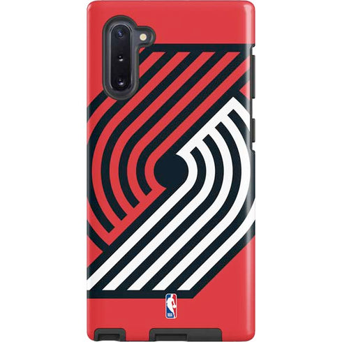 NBA Portland Trail Blazers Large Logo Galaxy Cases