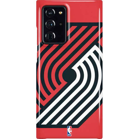 NBA Portland Trail Blazers Large Logo Galaxy Cases