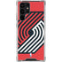 NBA Portland Trail Blazers Large Logo Galaxy S23 Ultra Clear Case