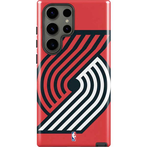 NBA Portland Trail Blazers Large Logo Galaxy S23 Ultra Pro Case