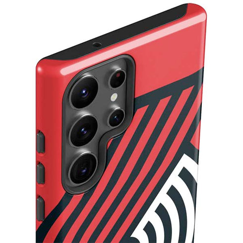 NBA Portland Trail Blazers Large Logo Galaxy S23 Ultra Pro Case