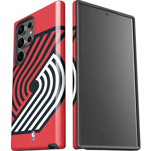 NBA Portland Trail Blazers Large Logo Galaxy S23 Ultra Pro Case
