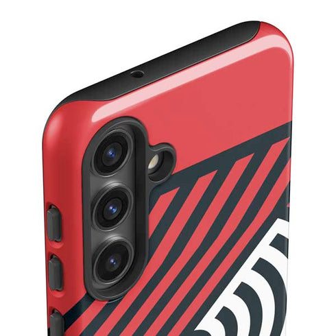 NBA Portland Trail Blazers Large Logo Galaxy S25 Impact Case
