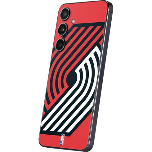 NBA Portland Trail Blazers Large Logo Galaxy S25 Skin