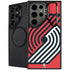 NBA Portland Trail Blazers Large Logo Galaxy Cases