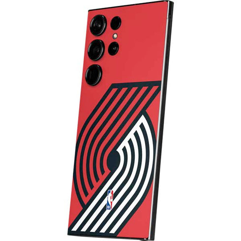NBA Portland Trail Blazers Large Logo Galaxy S24 Ultra Skin