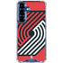 NBA Portland Trail Blazers Large Logo Galaxy S25 Clear Case