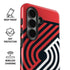 NBA Portland Trail Blazers Large Logo Galaxy S26 Impact Case