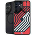 NBA Portland Trail Blazers Large Logo Galaxy S26 Kickstand Case