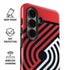 NBA Portland Trail Blazers Large Logo Galaxy S26 Plus Impact Case