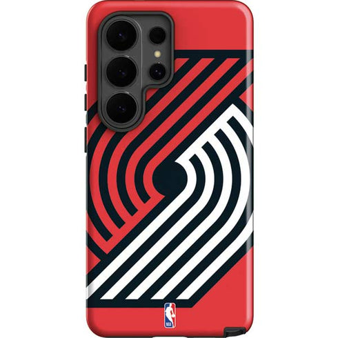 NBA Portland Trail Blazers Large Logo Galaxy S26 Ultra Impact Case