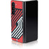 NBA Portland Trail Blazers Large Logo Galaxy Z Fold5 5G Skin
