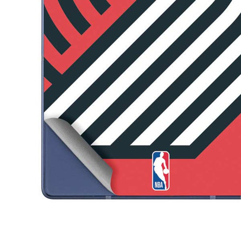 NBA Portland Trail Blazers Large Logo Galaxy Z Fold6 Skin