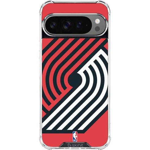 NBA Portland Trail Blazers Large Logo Google Pixel 10 Pro XL Clear Case