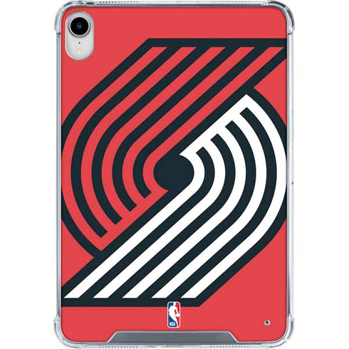 NBA Portland Trail Blazers Large Logo iPad 11th Gen (2025) Clear Case