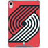 NBA Portland Trail Blazers Large Logo iPad 11th Gen (2025) Clear Case