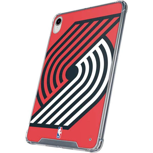 NBA Portland Trail Blazers Large Logo iPad 11th Gen (2025) Clear Case