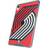 NBA Portland Trail Blazers Large Logo iPad 11th Gen (2025) Clear Case