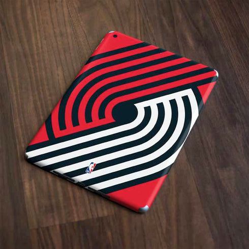 NBA Portland Trail Blazers Large Logo Apple iPad Skin