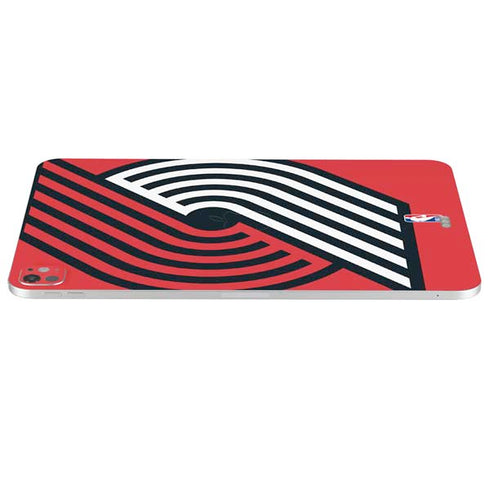 NBA Portland Trail Blazers Large Logo iPad Pro 13in M4 (2024) Skin
