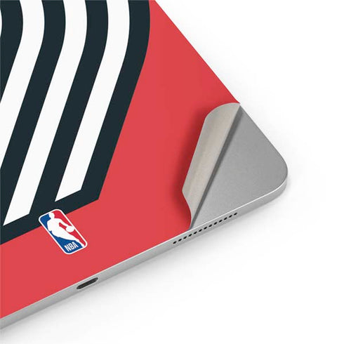 NBA Portland Trail Blazers Large Logo iPad Pro 13in M4 (2024) Skin