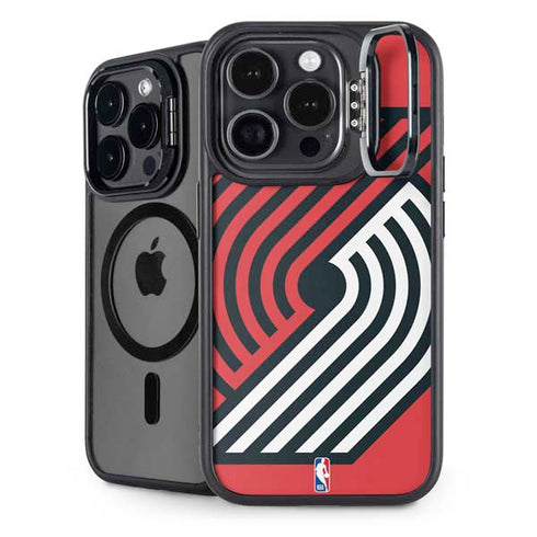 NBA Portland Trail Blazers Large Logo iPhone 13 Pro Max Kickstand Case