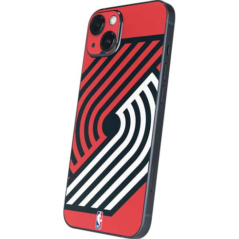 NBA Portland Trail Blazers Large Logo iPhone Skins
