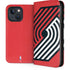 NBA Portland Trail Blazers Large Logo iPhone 15 Folio Case