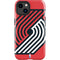 NBA Portland Trail Blazers Large Logo iPhone 15 Impact Case