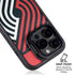NBA Portland Trail Blazers Large Logo iPhone 15 Pro Max Kickstand Case