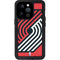 NBA Portland Trail Blazers Large Logo iPhone 15 Pro Waterproof Case