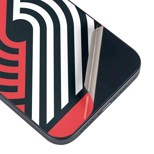 NBA Portland Trail Blazers Large Logo iPhone 15 Skin