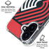 NBA Portland Trail Blazers Large Logo iPhone 16 Plus Clear Case