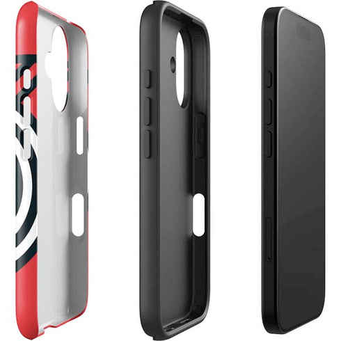 NBA Portland Trail Blazers Large Logo iPhone 16 Plus Impact Case