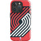 NBA Portland Trail Blazers Large Logo iPhone 16 Pro Max Impact Case