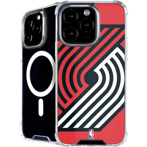 NBA Portland Trail Blazers Large Logo iPhone 16 Pro Max MagSafe Case