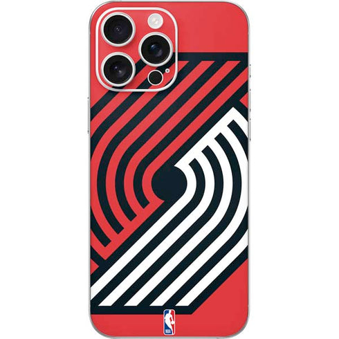 NBA Portland Trail Blazers Large Logo iPhone 16 Pro Max Skin