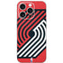 NBA Portland Trail Blazers Large Logo iPhone 16 Pro Skin